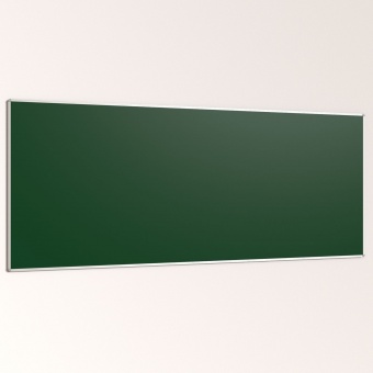 Langwandtafel, Stahlfläche grün, 120x300 cm HxB 